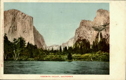 Yosemite Valley Postcard
