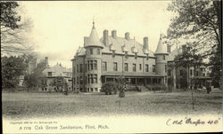 Oak Grove Sanitarium Flint, MI Postcard Postcard