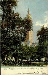 Madison Square Garden And Tower New York City, NY Postcard Postcard