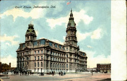 Court House Indianapolis, IN Postcard Postcard