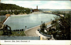 Reservoir, Eden Park Postcard