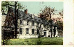 Wyck House, Germantown Postcard