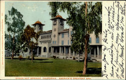 America's Greatest Spa, Byron Hot Springs California Postcard Postcard