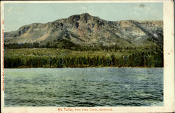 Mt. Tallac Lake Tahoe, CA Postcard Postcard