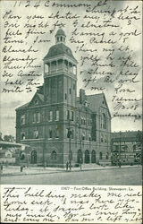 Post Office Building Shreveport, LA Postcard Postcard