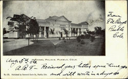 Mineral Palace Pueblo, CO Postcard Postcard
