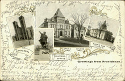 Greetings From Providence Postcard