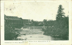 Falls At Bobbin Shop Postcard
