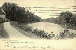 Seneca River Seneca Falls, NY Postcard Postcard