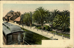 La Grande Station Postcard
