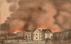 Looking East From Lafayette Park Postcard