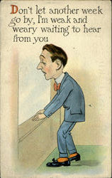 Waiting to Hear from You Postcard
