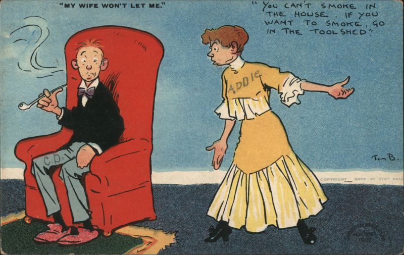 My Wife Won't Let Me Smoke, Go in the Tool Shed