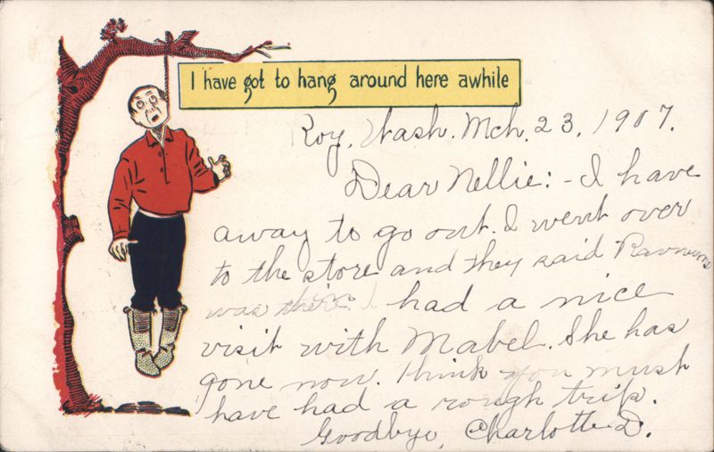 I Have Got to Hang Around Here Awhile Comic