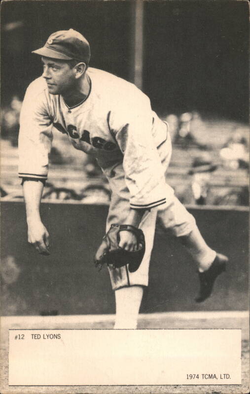Ted Lyons, Chicago White Sox Pitcher Baseball