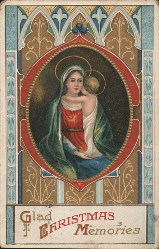 Glad Christmas Memories Madonna and Child Madonna & Child