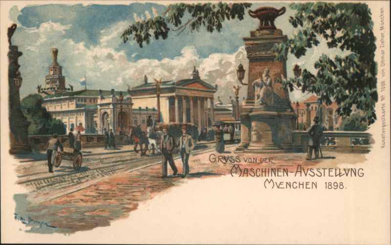 Machine Exhibition Munich 1898 Germany