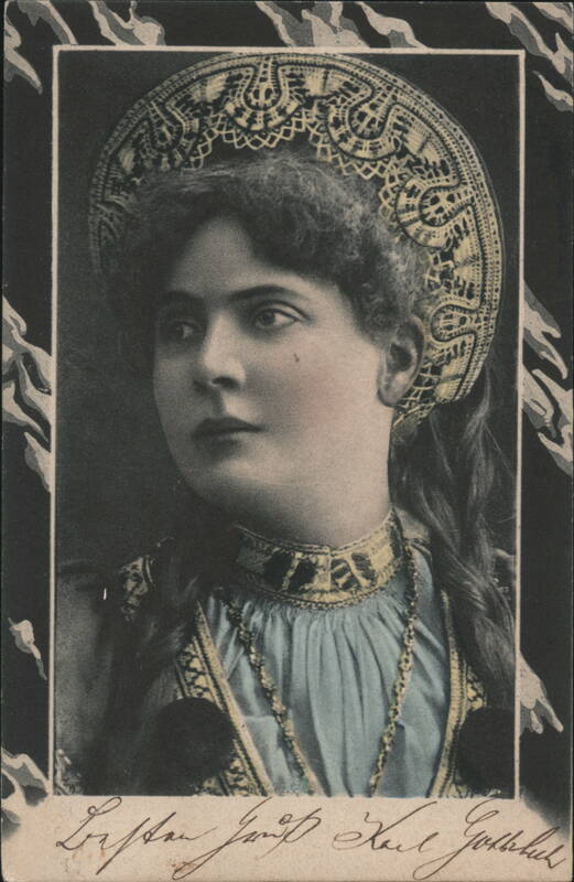 Woman in Ornate Headpiece and Decorative Attire Actresses