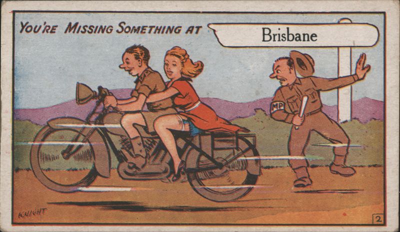 You're Missing Something at Brisbane Comic Motorcycle Scene QLD Australia