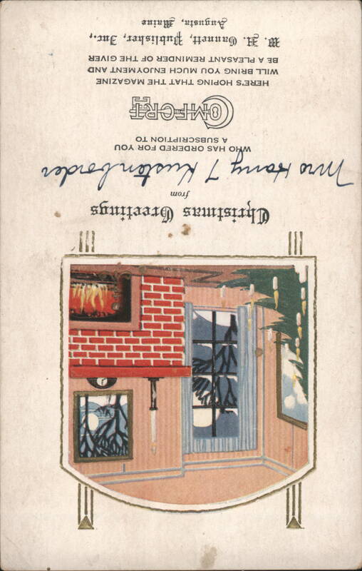 Christmas Greetings COMFORT Magazine Subscription Ad