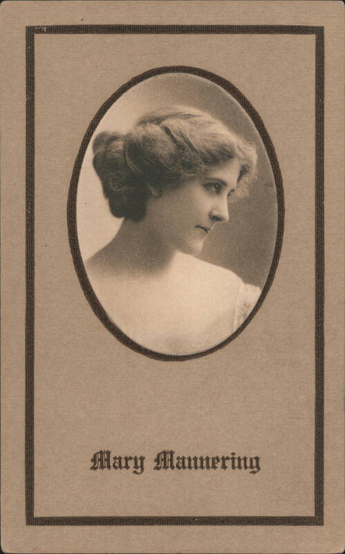 Mary Mannering Portrait Actresses