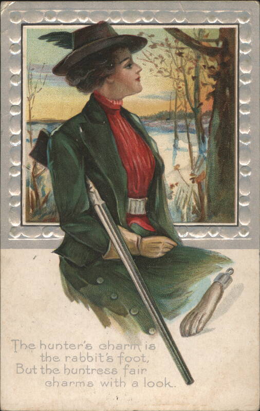 The Hunter's Charm, Huntress with Rifle