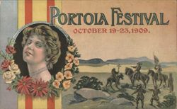 Portola Festival 1909, San Francisco Postcard
