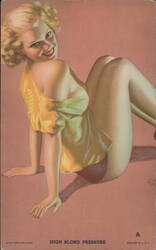 High Blond Pressure Arcade Card