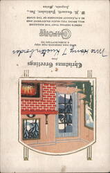 Christmas Greetings COMFORT Magazine Subscription Ad Postcard