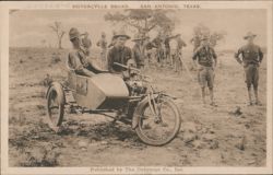 Motorcycle Squad Postcard
