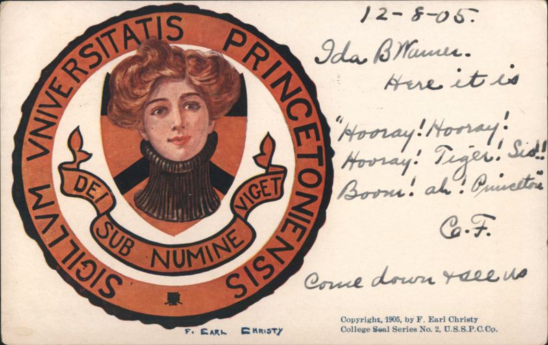 Princeton University Seal, F. Earl Christy Art College Seals