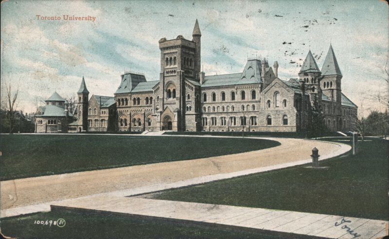Toronto University, Main Building with Towers Canada