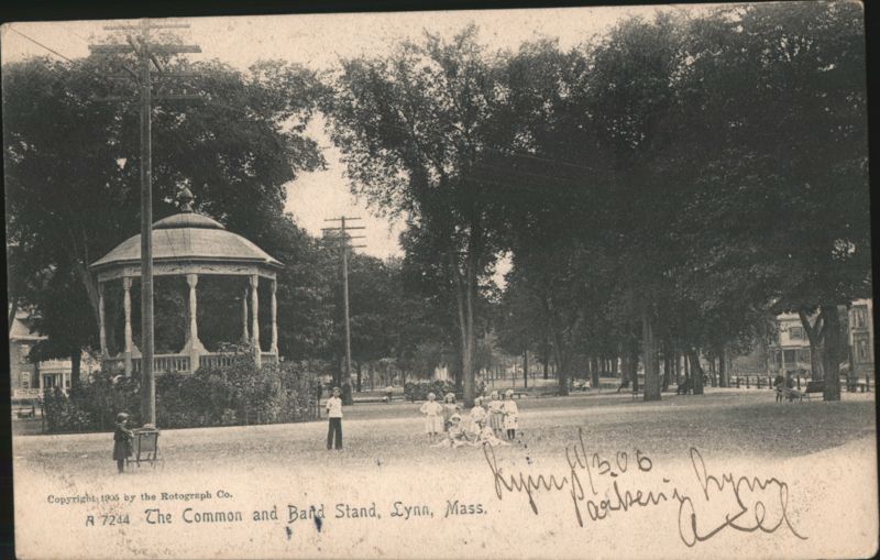 The Common and Band Stand Lynn Massachusetts