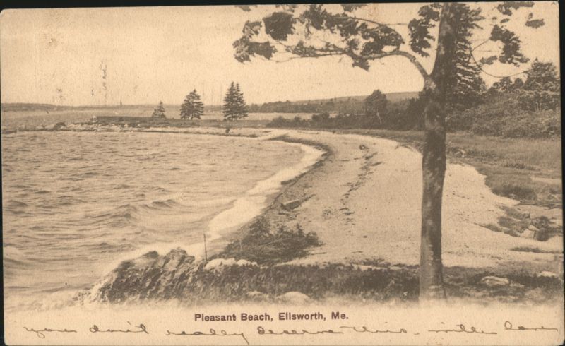 Pleasant Beach, Ellsworth Maine