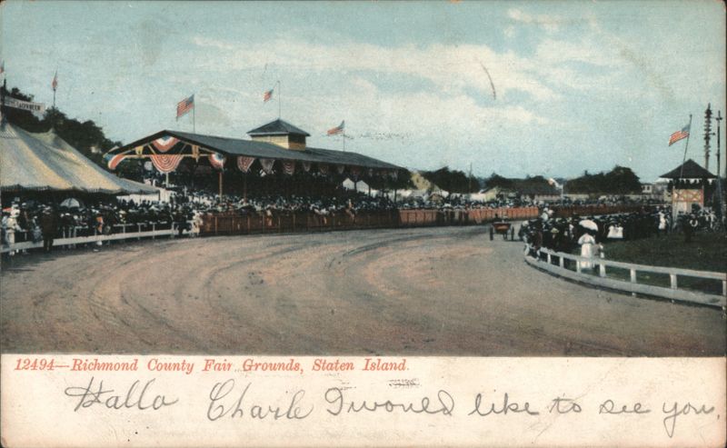 Richmond County Fair Grounds Race Track, Staten Island