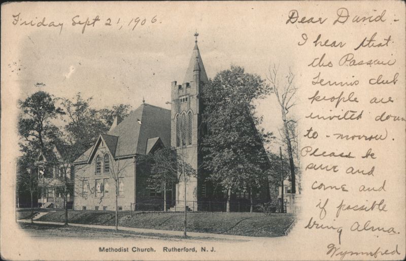 Methodist Church Rutherford New Jersey