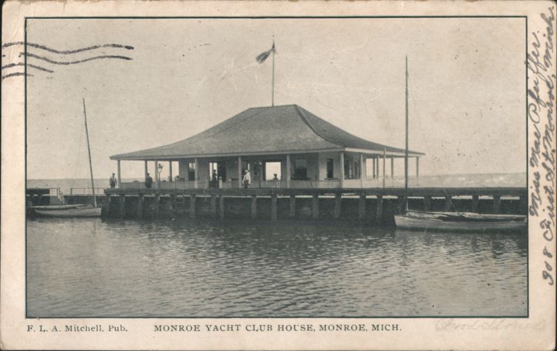Monroe Yacht Club House Michigan