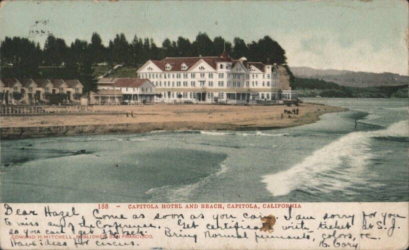 Capitola Hotel and Beach California