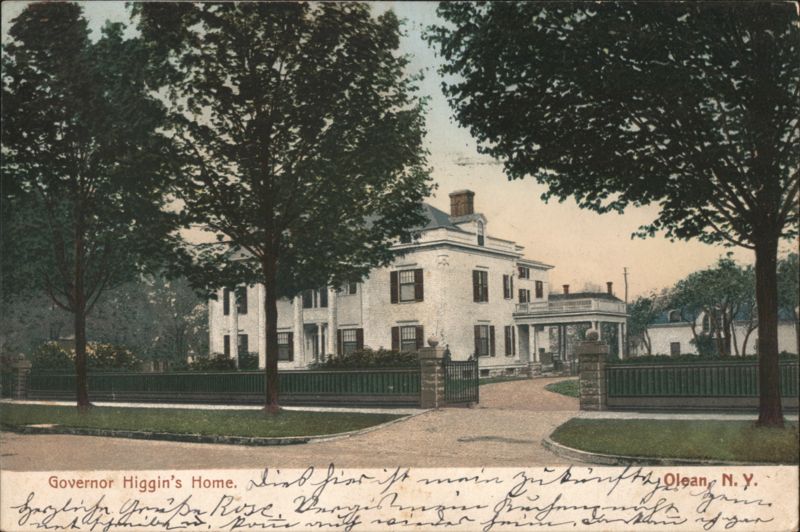 Governor Higgin's Home Olean New York