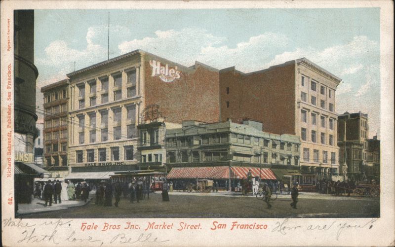 Hale's Bros. Inc. Market Street