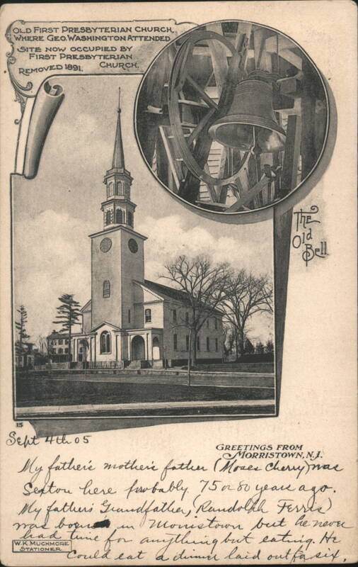 Old First Presbyterian Church and The Old Bell
