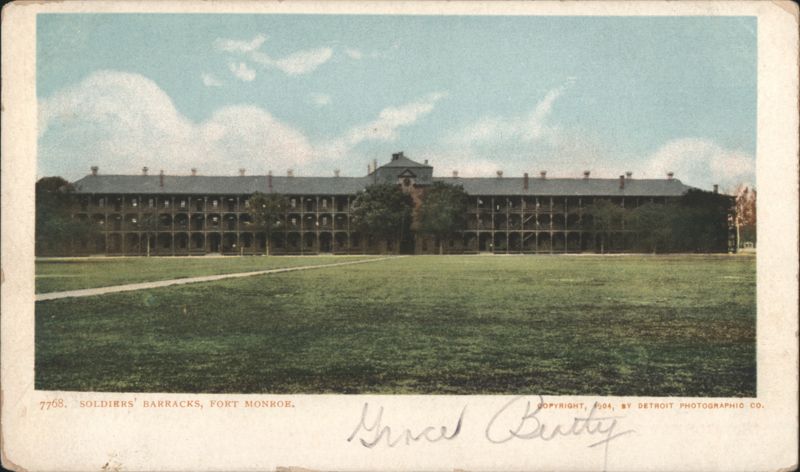 Soldiers' Barracks, Fort Monroe Hampton Virginia