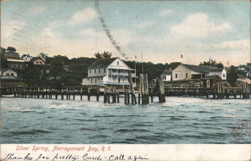 Silver Spring and Dining Hall, Narragansett Bay