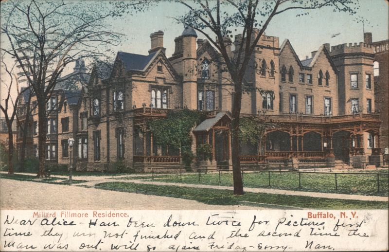Millard Fillmore Residence, Gothic Revival Architecture Buffalo New York