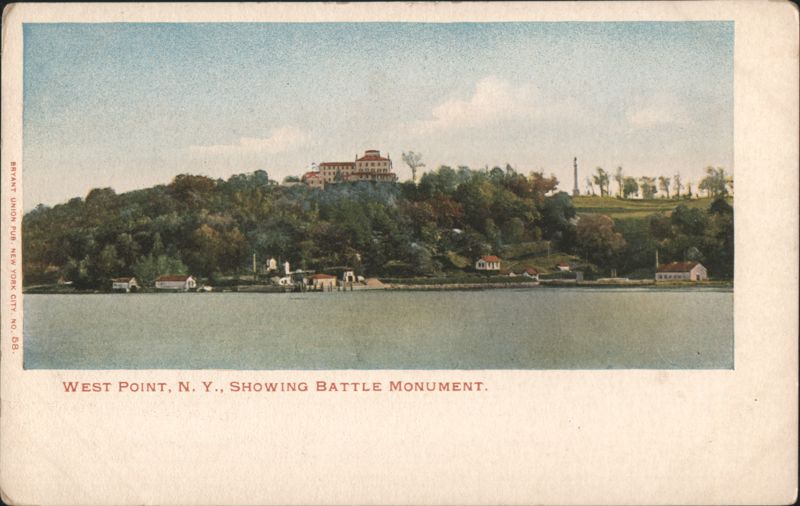 West Point Showing Battle Monument New York