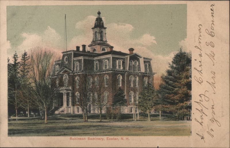 Robinson Seminary with Mansard Roof and Tower