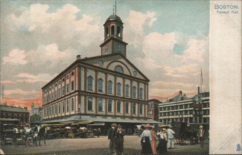 Faneuil Hall and Joseph Breck & Sons Building