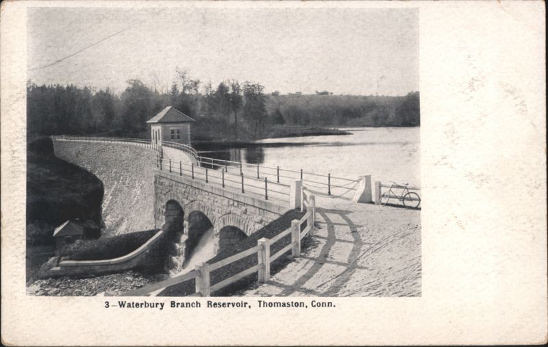 Waterbury Branch Reservoir and Dam Thomaston Connecticut