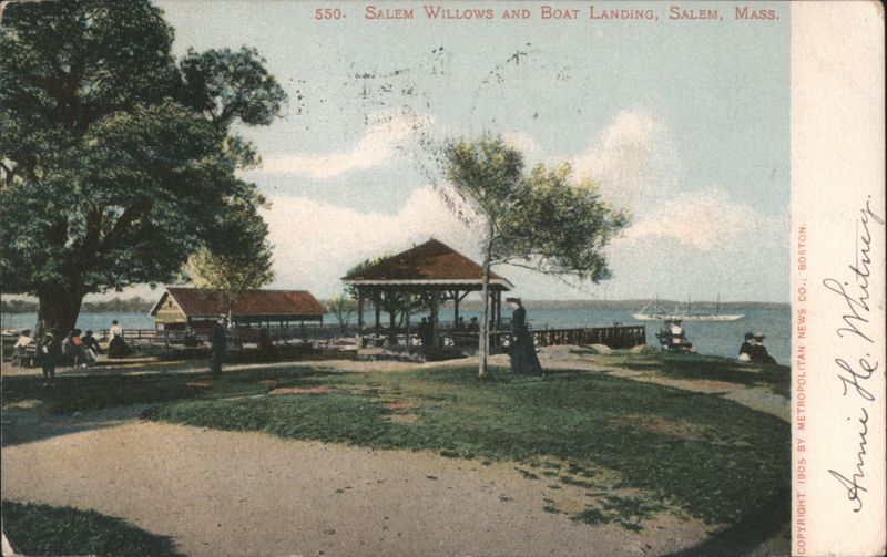 Salem Willows and Boat Landing Massachusetts