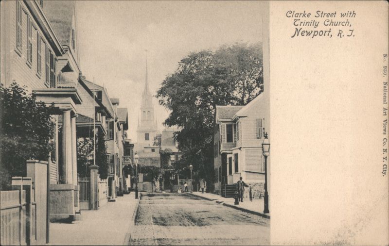 Clarke Street with Trinity Church